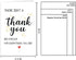 UUEFKTN Funny Thank You Card, Simple Thank You Card Appreciation Card for Coworker Boss Teacher Friend Doctor Nurse