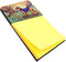Carolines Treasures Large Multicolor Autumn Airedale Terrier Sticky Note Holder
