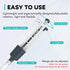 LAB FISH 2-10ml Capacity Laboratory Micropipette, High Accurate Single Channel Pipettor with 20pcs Tips Set