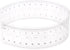 Film Flexible Ruler 30cm, 0.1mm Scale with R Angle, PET Plastic Covered Thickened Folding Straight Ruler