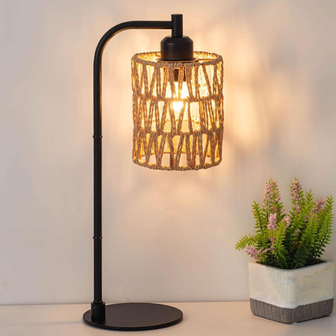 2 4.65.9 inch CHGCRAFT Pcs Rattan Lamp Shade Woven Lampshade Replacement Lamp Covers for Pendant, Table, Wall and Floor