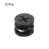 Cam Lock Nut for Furniture, 12pcs 15x12mm Joint Connector Locking Nuts for Furniture Connecting Cam Fittings