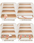 BOHOOSKYLAR 4 8"x30" Marine Life Stair Treads Lobster Shell Coral Ocean Indoor Non Slip Peel and Stick Stair Treads