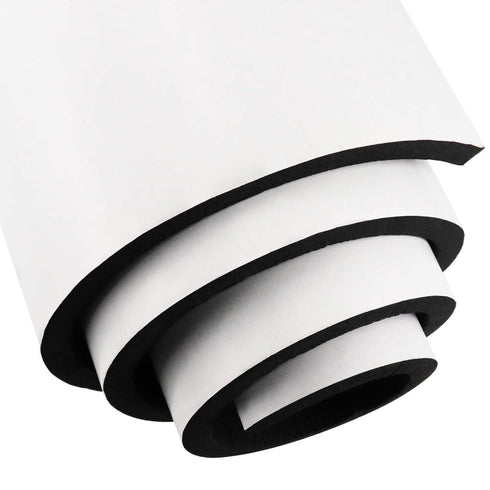 DGSL Neoprene Adhesive Foam Sheets, 12'' W x 59'' L x 1/4'' Thick for DIY Soundproof Rubber Mat