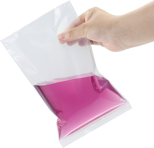 4 Mil Clear 1" x 1" Small Plastic Bags, Mini Resealable Zip Seal Lock Baggies, 100 PCS Thick