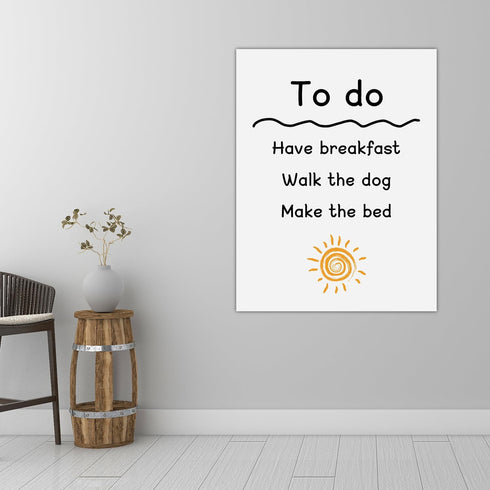 Self-Stick Dry Erase Board for Wall, 16 x 12 Inch 2 Pack with 2 Markers, Reusable Whiteboards