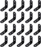 Luxshiny 20pcs Thickened Black Stainless Steel Corner Braces Heavy Duty Corner Shelf