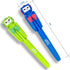 Boxing Pen Robot - 2PCS with Punching Arm and Crisp Button Sound, Funny Novelty Pen, Blue/Green Colors, 1.0mm