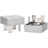 2Pcs Bridge Rectifier Diode, KBPC3510, AC to DC, 1000V 35A, 4 Pin, Full Wave Single Phase Metal Housing Bridge Rectifier (2)