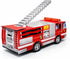 12 Pack Fire Engine Party Food Boxes with Wax Paper