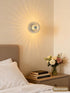 E14 Bulb,3000K Modern Wall Sconce with Hardwired,LED Wall Light Fixtures with Warm White Wall Lamp with Clear Glass