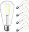 SHINESTAR E26 LED Bulb, 60 Watt Dimmable, 4000K Bright White, Edison Light Bulbs, 4-Pack