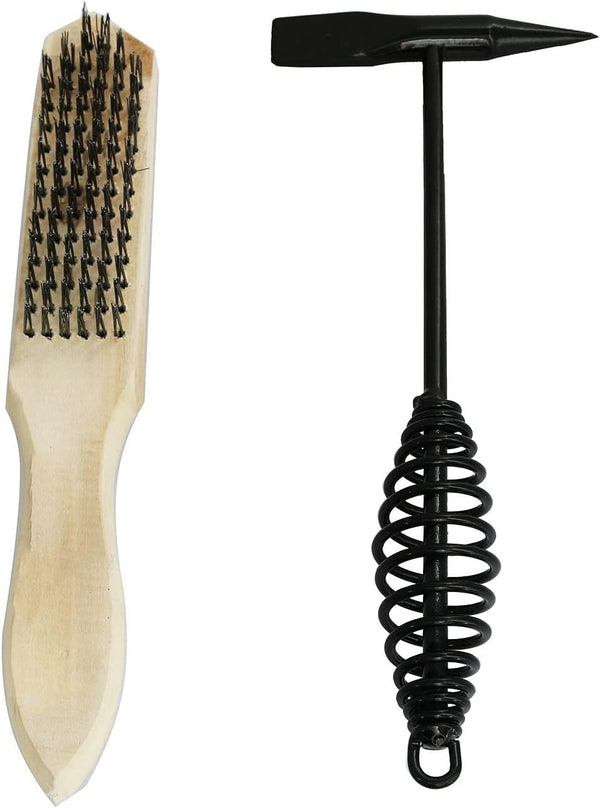 Welding Chipping Hammer with Coil Spring Handle for Cleaning Slag and Welding Residue