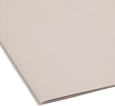 Smead TUFF Extra Capacity Box Bottom Hanging Folder, Legal Size, 3" Expansion, Steel Gray, 18 per Box