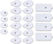 Belifu TENS Unit Electrode Pads, Reusable Self-Adhesive Replacement Massage Pads for Tens EMS Massager