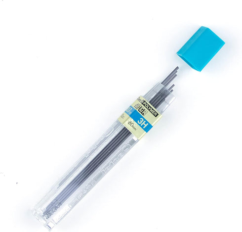 Pentel Super Hi-Polymer Lead Refill, 0.7mm Medium, 3H, 144 Pieces of Lead (50-3H)