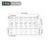 YOKIVE Tube Rack, Acrylic Test Tube Rack Holder | Great for 1.5ml and 2ml Lab Test Tube(Clear, 24-Sockets)