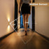 3 Bedroom,Picture,LED,Gold,2 Pack WOBSION Motion Sensor Wall Light with Remote Control, Rechargeable Wireless Wall