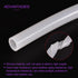 DMiotech 13mm ID 18mm OD Silicone Tube, 2.5mm Thick, 6.6 Feet Translucent Industrial Tubing for Water Pump