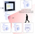 20W Plug in LED Motion Sensor Flood Light, PIR Induction Lamp for Outdoor Security, IP66 Rainproof Work Light
