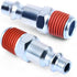 GASHER 1/4-Inch NPT Male Industrial Air Plug, Pneumatic Plugs 300PSI (10-Pack) by GASHER