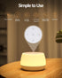 3 9 Dimmable, Kids Night Light Touch Modes & Colors Changing, Rechargeable Bedside Lamp Stepless Portable Touch Table