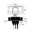 AC 120V-277V Twist Lock Photoelectric Switch with Photocell Sensor Receptacle Set, Dusk to Dawn Auto Post Eye Photocell Switch and Photo Control Base Kits - for Outdoor Area Street Light