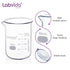 12pcs 50ml Upgraded Thick Glass Beakers, Shot Glass Beaker Set, 3.3 Boro Griffin Low Form
