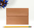 LUXPaper A2 Invitation Envelopes | 4 3/8" x 5 3/4" | Copper Metallic | 80lb. Text | 50 Qty | Peel & Press