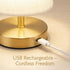 5000mAh 16 Cordless Table Lamp, Adjustable Height Battery Operated Desk Lamp with Remote, Rechargeable Light RGB Colors