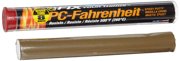 PC Products PC-Fahrenheit Hi-Temp Epoxy Adhesive, 2 oz, Brown (45572)