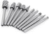 Wood Carving Bits for Dremel Rotary Tool, Woodworking Bit Set with Shaping Burrs, 3mm Shaft Die Grinder 1/8 Inch Shank