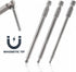 5Pcs Ball End Metric Hex Bit Set, 100 mm/4 Inch Length S2 Steel Magnetic Hex Screwdriver Bits for Power Tools