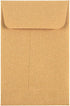 LUXPaper #4 Coin Envelopes | Peel & Press | 3'' x 4 1/2'' | Gold Metallic | 50 Qty