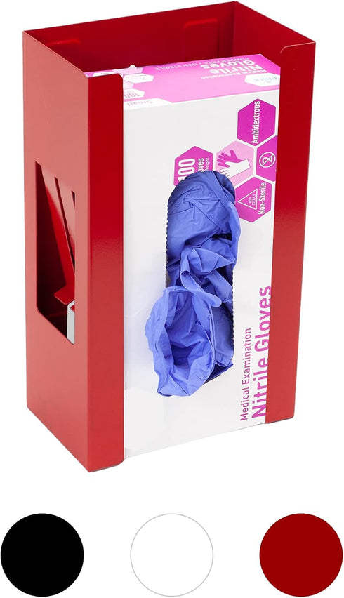 EHOMEA2Z Magnetic Glove Holder,Glove Box Holder,Glove Dispenser,Durable Coated Steel,Space Saving Design for Work,Shop,