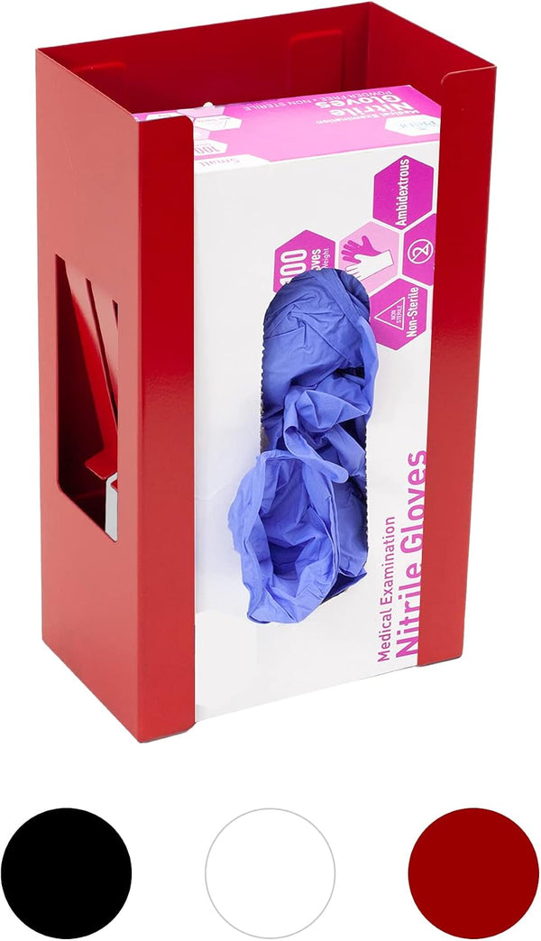 EHOMEA2Z Magnetic Glove Holder,Glove Box Holder,Glove Dispenser,Durable Coated Steel,Space Saving Design for Work,Shop,