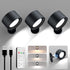 Generic Battery Operated Wall Sconce with Remote & Touch Control, 3 Color Temperatures,