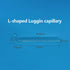 TBQATNTS 1PCS Porous Ceramic Sand Core Salt Bridge - Electrochemical Reference Electrode Accessory Tool,L Shaped Luggin