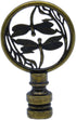 HAJXZH 1 PCS Lamp Finials Decorative Double Dragonfly Lampshade Top Harp Top for