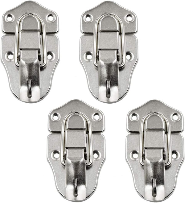 Yoohey 4PCS Toolbox Case Luggage Suitcase Hasps, Latches Buckle Lock Clasp