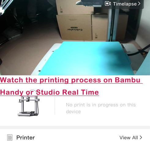 A1 3D 24V/ 2W Upgrade LED Light Kit Compatible with Bmabulab Printer, Plug and Play, High Brightness Lighting