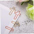 NUOBESTY 10pcs Cross Clip Letter Paper Clips, Large Paper Clips for Church, Office, Cartoon Big Paper Clip