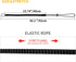 Retractable Tool Lanyard 3 Pack Safety Leash with Aluminum Lock Carabiner Clip for Hand Tools/Construction