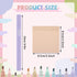 Yinder 12 Pcs Bible Highlighters - No Bleed, Pastel Colors Chisel Tip, 300 Sheets Cream Colors Transparent Sticky