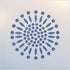 Sunflower 1 Stencil - 6" x 6" Flower Floral Arrangements Bouquet Border