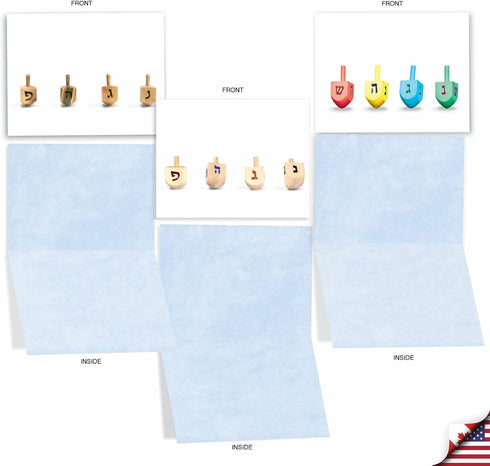 The Best Card Company - 10 Assorted Blank Notecards Boxed Set 4 x 5.12 Inch with Envelopes (10 Designs, 1 Each) - Great