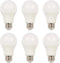 Westinghouse 5229120 A19 Daylight LED Light Bulb 14 Watt (100 Watt Equivalent), Medium Base, 6 Pack