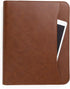 Forevermore Portfolios Portfolio Organizer - 3 Ring Binder with Notepad - 1.5 Inch Rings - Zippered Storage Pockets for