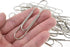 HAHIYO Paperclips - Extra Large Sturdy 3” Length Paper Clips with Ridges, Heavy Duty, Rust Proof, 40 Pack