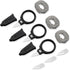 CIVIVI 3 Pack Utility Knife Set - Mini Box Cutter for EDC with 3 Extra Blades & Bead Chains (C22022A-2)